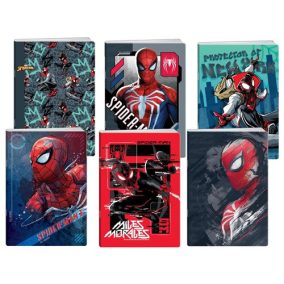 Füzet Bestbuy Spider-Man A/4 tűzött 50 lapos kockás