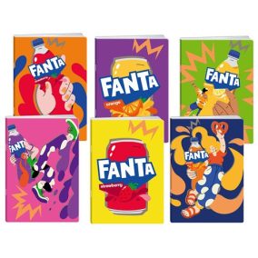 Füzet Bestbuy Fanta A4 50 lapos vonalas Füzet Bestbuy Fanta A4 50 lapos vonalas