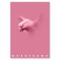 Füzet Pigna Monocromo Pink A/4 tűzött 38 lapos kockás