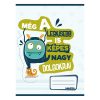 Füzet pd nagyalakú kockás Monsters