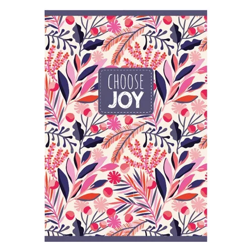 Füzet pd kisalakú 32 lapos kockás Choose Joy