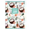Füzet pd kisalakú 32 lapos sima Choose Joy