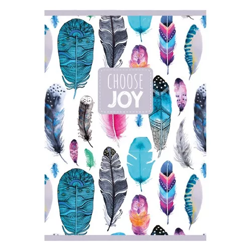 Füzet pd kisalakú 32 lapos sima Choose Joy