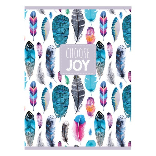 Füzet pd nagyalakú 40 lapos vonalas Choose Joy