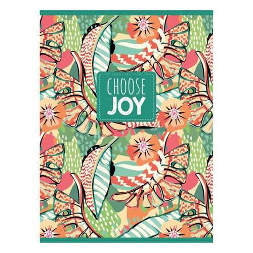 Füzet pd nagyalakú 40 lapos kockás Choose Joy