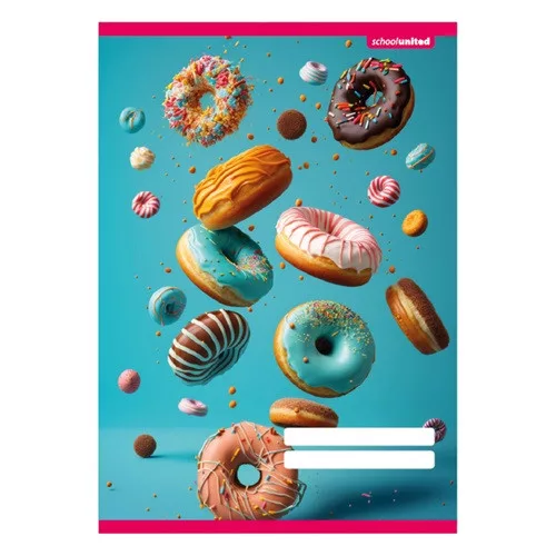 Füzet pd kisalakú 16-32 vonalas School United