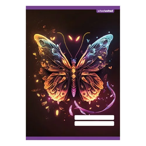 Füzet pd kisalakú 21-32 vonalas School United