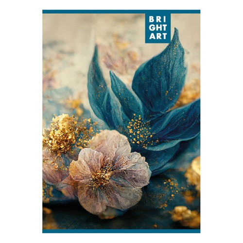 Füzet pd A/4 60 lapos vonalas Brightart