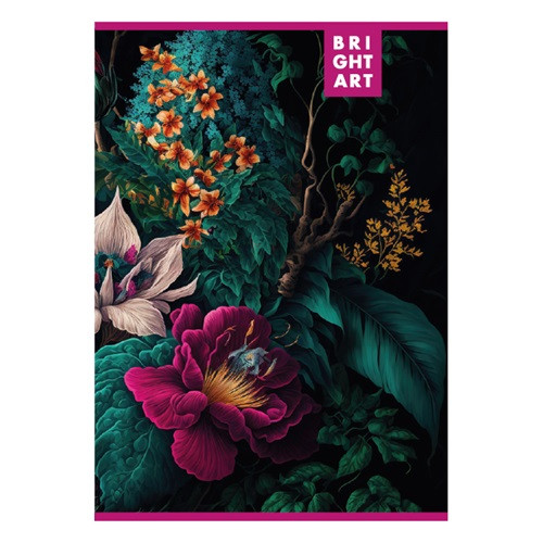 Füzet pd A/4 60 lapos sima Brightart