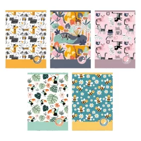 Füzet pd kisalakú 32 lapos sima Animals