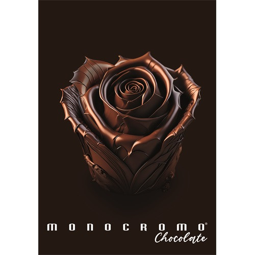 Füzet Pigna Monocromo Chocolate A/4 tűzött 38 lapos kockás margós