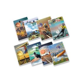   Füzet Pigna Dream sport A/4 tűzött 42 lapos kockás margós