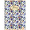 Füzet Pigna Nature Flowers A/4 tűzött 42 lapos kockás