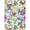 Füzet Pigna Nature Flowers A/5 tűzött 42 lapos kockás