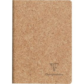 Füzet Clairefontaine Jeans & Cocoa A/6 48 lapos, vonalas, varrott gerinccel, Cocoa   Füzet Clairefontaine Jeans & Cocoa A/6 48 lapos, vonalas, varrott gerinccel, Cocoa