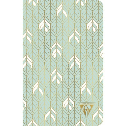 Füzet Clairefontaine Neo Deco Spring/Summer 11x17 cm, 48 lapos, vonalas, puha fedeles, vegyes
