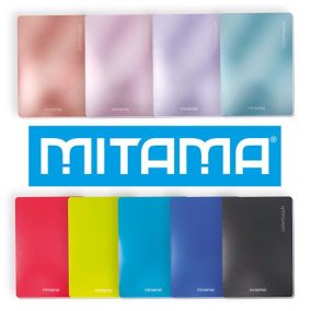 Füzet Mitama Maxi A/4 42 lapos négyzethálós vegyes metál színű   Füzet Mitama Maxi A/4 42 lapos négyzethálós vegyes metál színű
