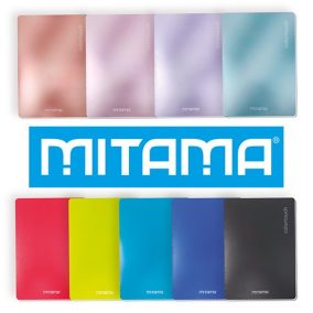 Füzet Mitama Maxi A/5 42 lapos négyzethálós vegyes metál színű   Füzet Mitama Maxi A/5 42 lapos négyzethálós vegyes metál színű