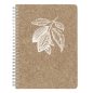   Spirálfüzet Clairefontaine Jeans & Cocoa A/5 74 lapos, vonalas, Cocoa motívum, vegyes