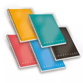   Spirálfüzet Pigna Monocromo Professional A/4 100 lapos kockás kemény fedeles