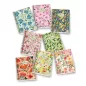 Spirálfüzet Pigna Nature Flowers A/5 60 lapos kockás