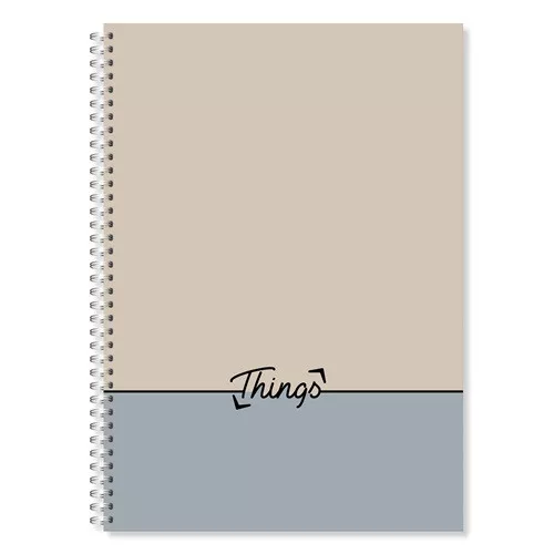 Spirálfüzet pd Uniwords A/4-80 lapos vonalas