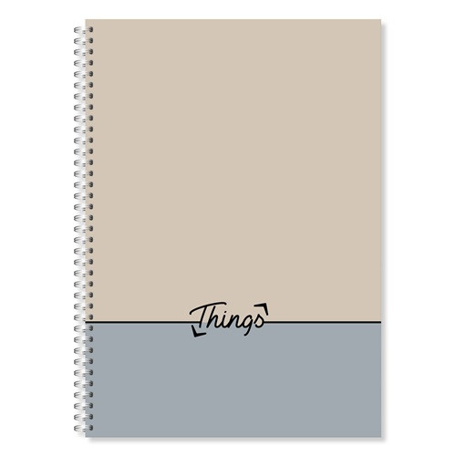 Spirálfüzet pd Uniwords A/5-80 lapos kockás