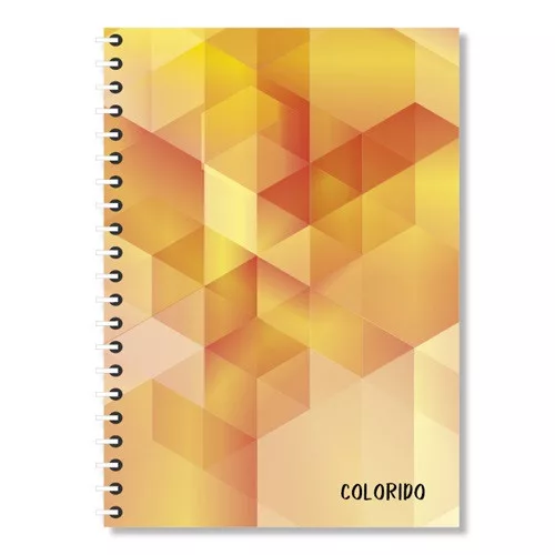 Spirálfüzet pd Colorido A/4 200 lapos sima