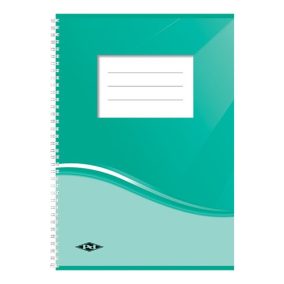 Spirálfüzet pd A/4 60 lapos mikroperforált lyukasztott sima   Spirálfüzet pd A/4 60 lapos mikroperforált lyukasztott sima