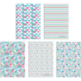 Spirálfüzet pd Colortric A/4-80 lapos sima