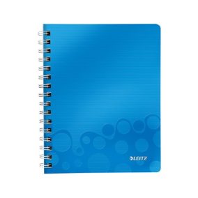 Spirálfüzet Leitz A/5 Wow kockás kék Spirálfüzet Leitz A/5 Wow kockás kék