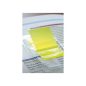   Oldaljelölő műanyag Info Notes Info Flag 25x43 mm 50 lapos sárga
