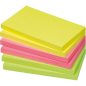   Öntapadós jegyzettömb Info Notes 125x75 mm 80 lapos élénk színek