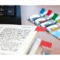   Oldaljelölő műanyag Info Notes Info Flag 12.5x43 mm 4x36 lapos áttetsző vegyes színek