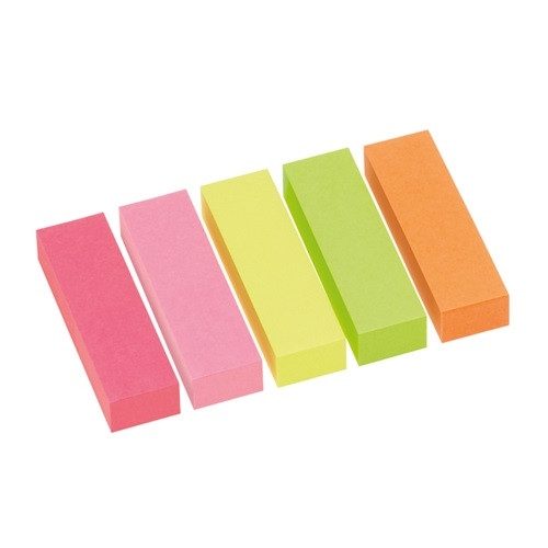 Oldaljelölő Info Notes Info Flag papír 15x50 mm 5x100 lapos élénk vegyes színek