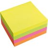 Öntapadós jegyzettömb Info Notes 50x50 mm 240 lapos élénk vegyes színek
