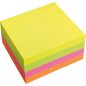   Öntapadós jegyzettömb Info Notes 50x50 mm 240 lapos élénk vegyes színek