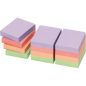   Öntapadós jegyzettömb Info Notes 50x40 mm 12x100 lapos pasztell vegyes színek Harmony