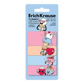 Oldaljelölő papír ErichKrause Yummy 80 lapos