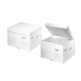   Archiváló konténer és szállítódoboz Leitz Infinity M méret savmentes fehér 61030000