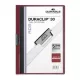 Clip-mappa Durable Duraclip A/4 60 lapig padlizsán