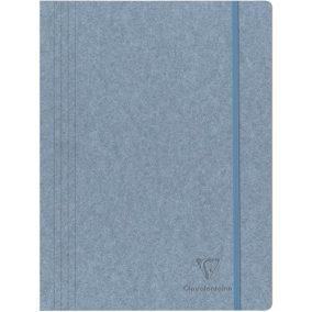 Gumis mappa Clairefontaine Jeans & Cocoa 24x32 cm, Jeans