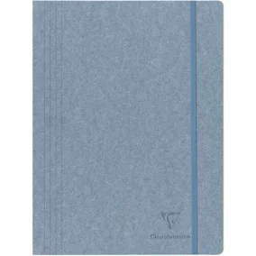 Gumis mappa Clairefontaine Jeans & Cocoa 24x32 cm, Jeans