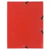 Gumis mappa PP Exacompta Opaque A/4 piros