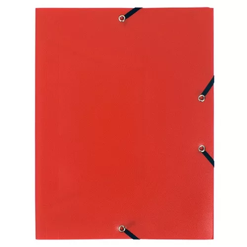 Gumis mappa PP Exacompta Opaque A/4 piros