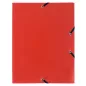 Gumis mappa PP Exacompta Opaque A/4 piros