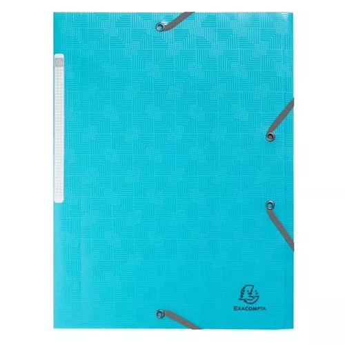 Gumis mappa PP Exacompta Pop N Co A/4 vegyes színek