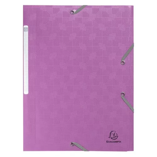 Gumis mappa PP Exacompta Pop N Co A/4 vegyes színek