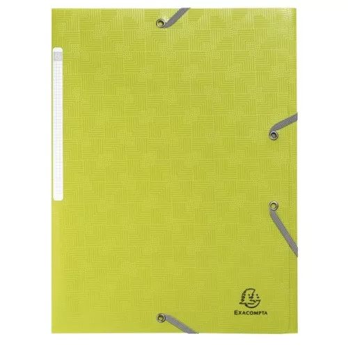 Gumis mappa PP Exacompta Pop N Co A/4 vegyes színek