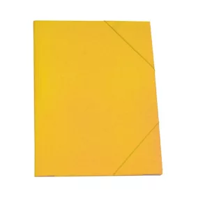 Gumis mappa karton A/4 sárga